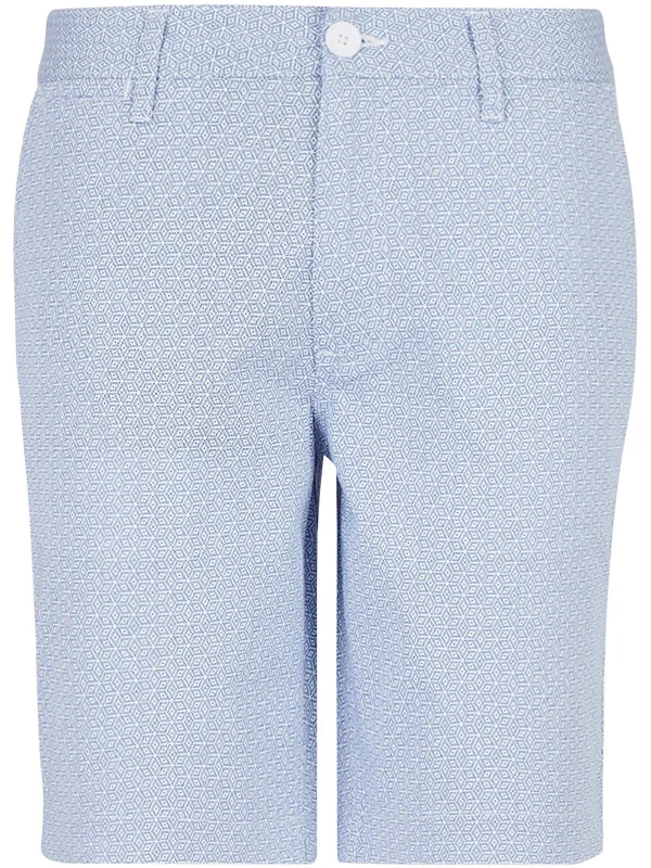 Savings Bonanza Mens Printed Twill Casual Shorts