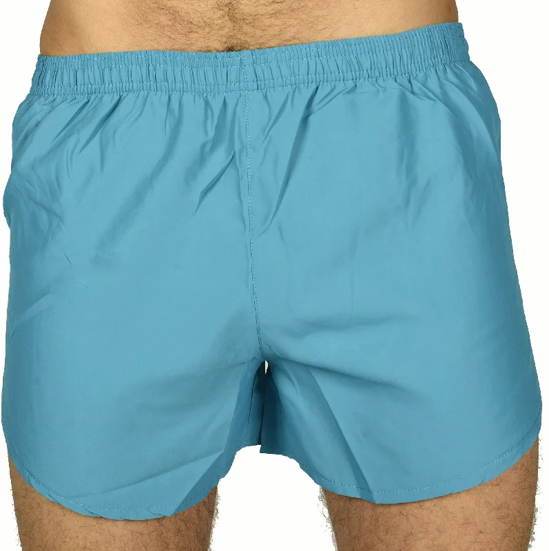 YEAR-End Sale More Mile More-Tech Split Leg Mens Running Shorts - Blue