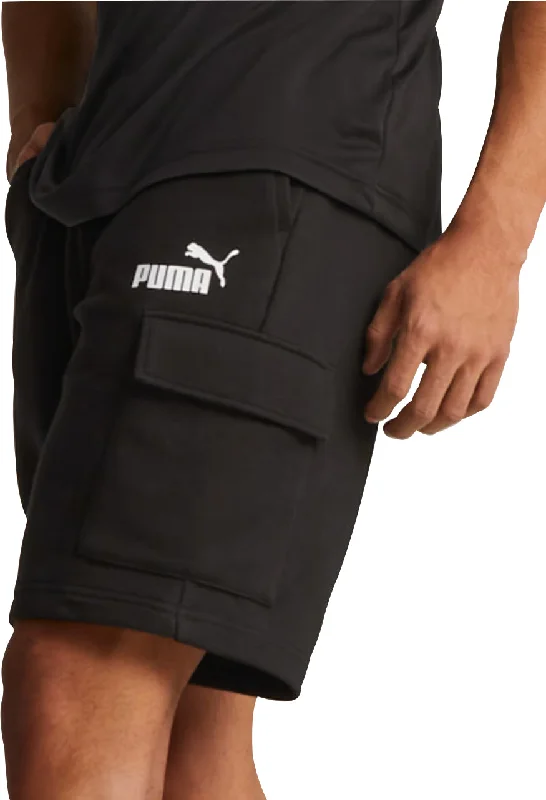 The Best Prices Puma Essentials Cargo Mens Shorts - Black