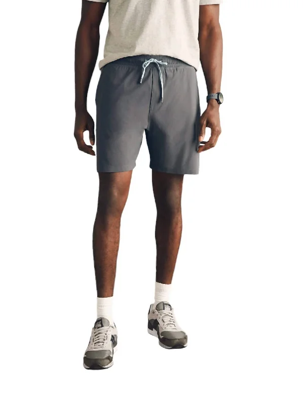 Deal of the Day Shorelite Active Shorts In Cowry Gray