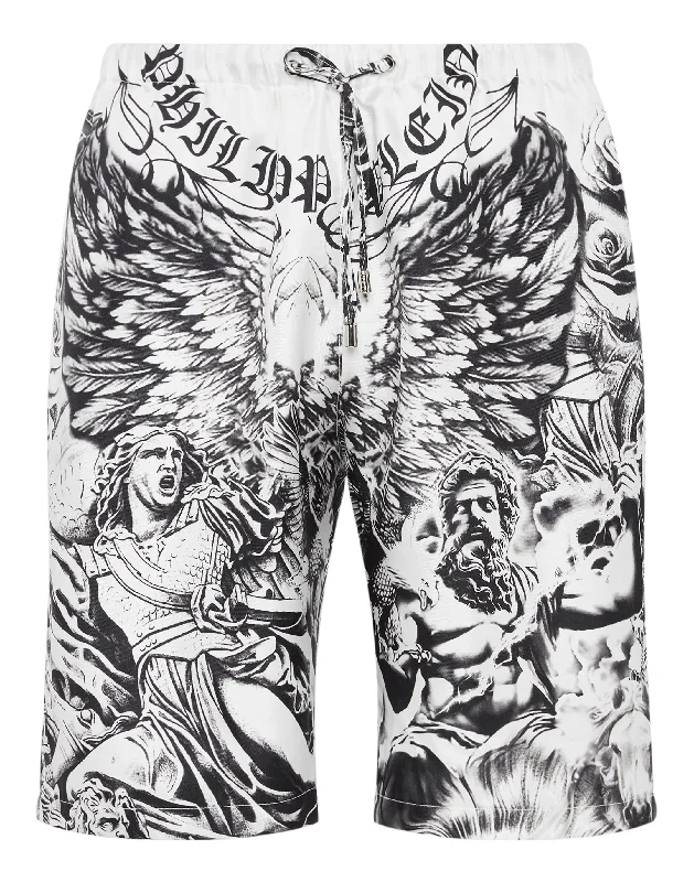 Daily Specials Silk Shorts Tattoo