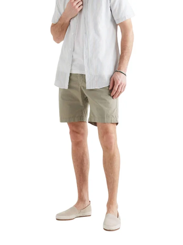 Act Fast Tank Shorts In Plain Tan