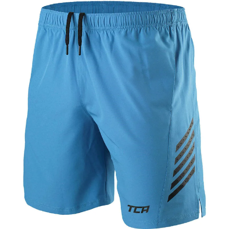 Low Prices TCA Laser Tech Mens Running Shorts - Blue