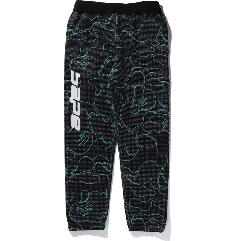 Limited Availability Text Code Camo Sweat Pants Mens