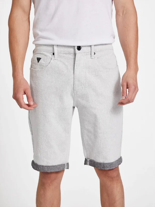 Price Slash Trent Rolled Denim Shorts