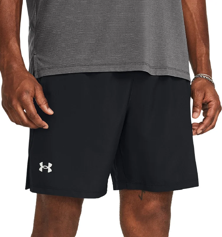 Deal Zone Under Armour Launch 7 Inch Mens Running Shorts - Black