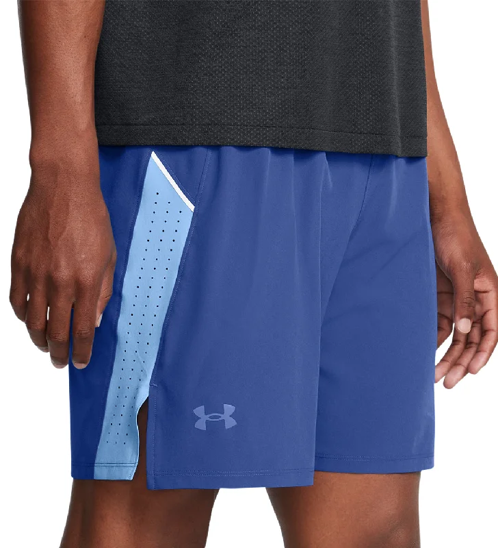 Savings Alert Under Armour Launch Elite 7 Inch Mens Running Shorts - Blue
