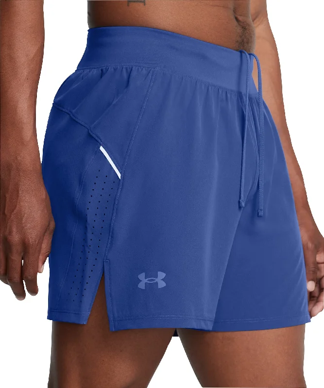 Exclusive Online Offer Under Armour Launch Pro 5 Inch Mens Running Shorts - Blue
