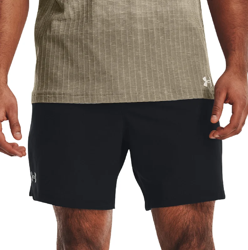 Final Markdown Under Armour Vanish Woven 6 Inch Mens Running Shorts - Black