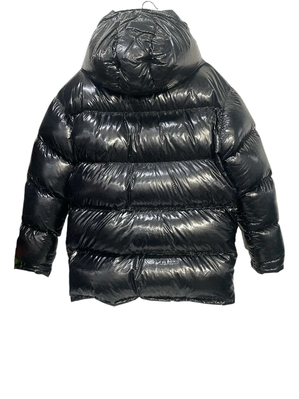 YEAR-End Sale MARC BY MARC JACOBS/Puffer Jkt/S/Nylon/BLK/Oversized Black Vinyl Black