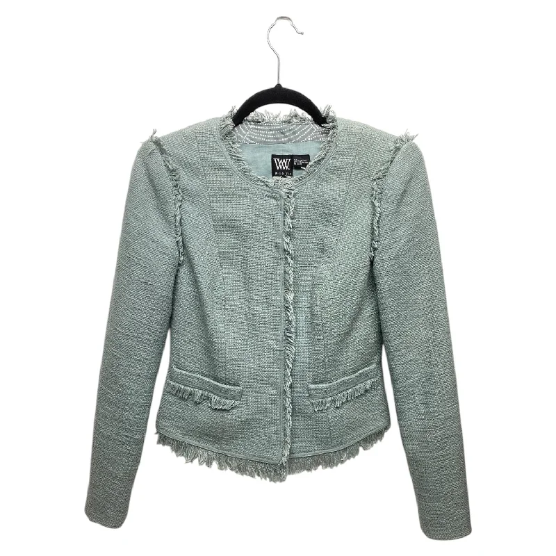 Stock Up and Save Blazer By Worth Ny In Green, Size: 0