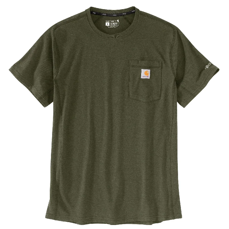 Inventory Reduction Men's Force Relaxed Fit Midweight Short-Sleeve Pocket T-Shirt