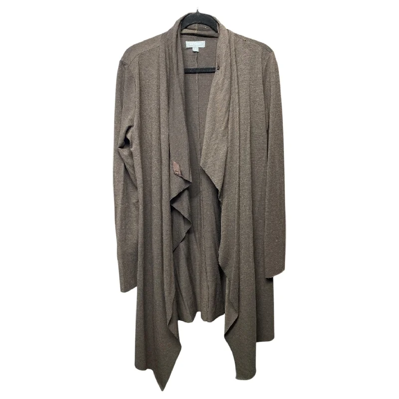 Warehouse Sale Sweater Cardigan By Johnston & Murphy In Brown, Size: M