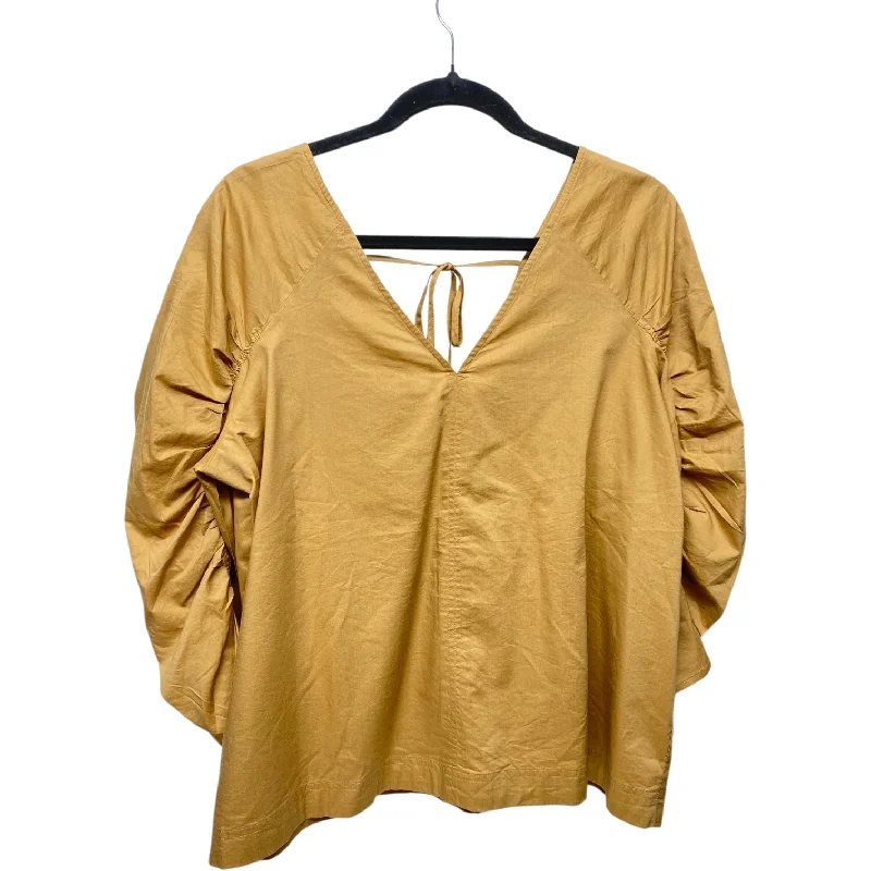 Must-Have Deals Top 3/4 Sleeve By Loft In Tan, Size: M