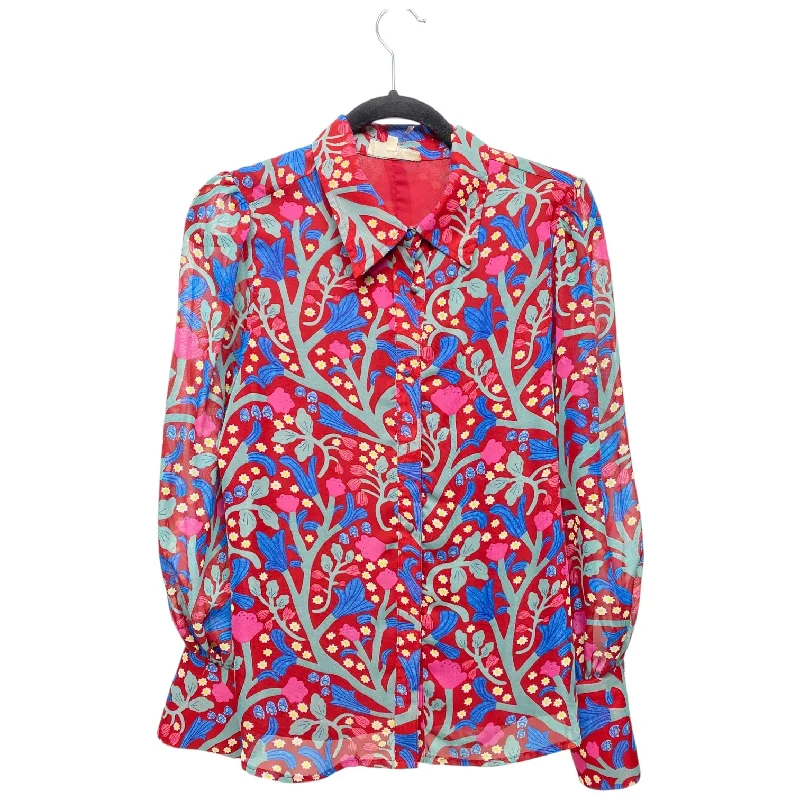 Deal Mania Top Long Sleeve By Entro In Multi-colored, Size: M