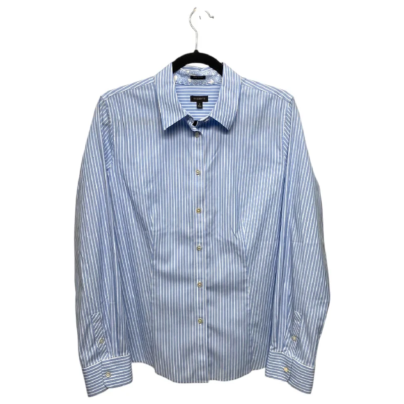 YEAR-End Clearance Top Long Sleeve By Talbots In Striped Pattern, Size: 12