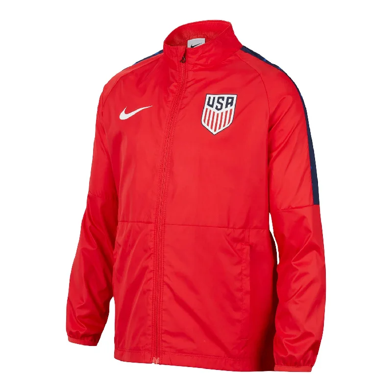 Huge Savings Youth Nike Repel AWF USA Swoosh Red Jacket